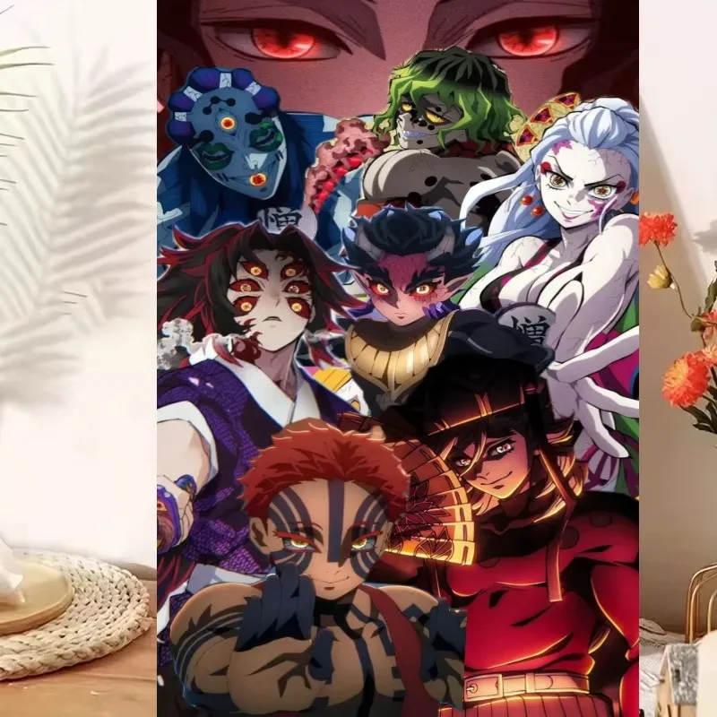 Demon Slayer Jigsaw Puzzle 500/1000/1200/2000PCS Popular Anime Character Picture DIY Assembly Puzzle Home Decor Holiday Gift