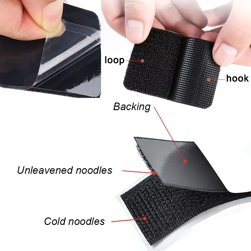 5-30 คู่ Universal Anti-SLIP แผ่นยึด Self กาวตะขอและ LOOP Grips ไนลอนยึดสติกเกอร์สําหรับรถ Pad Retainer