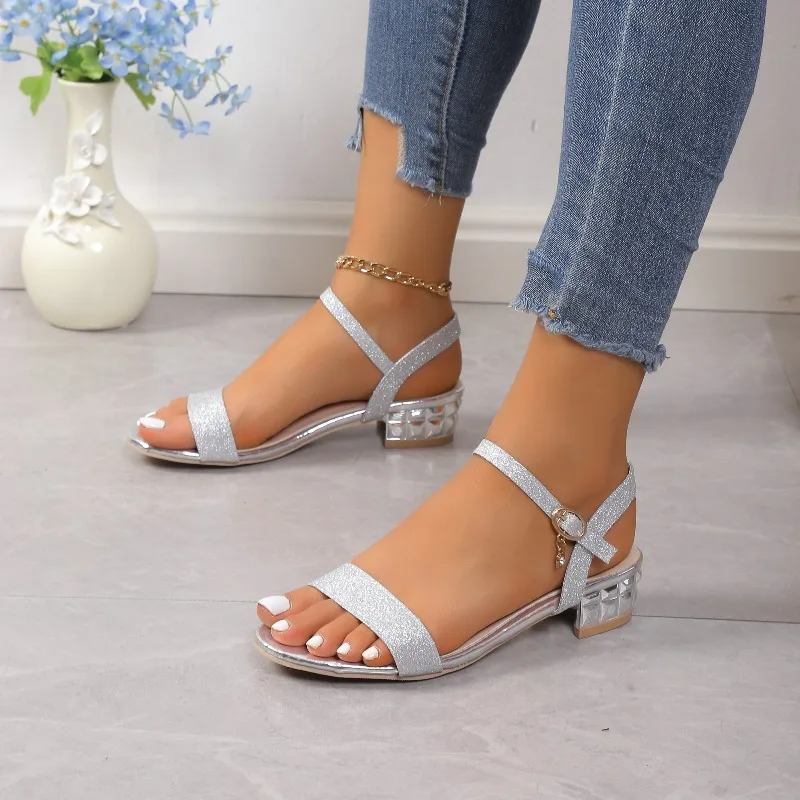 Mid Heels Summer Wo… - image