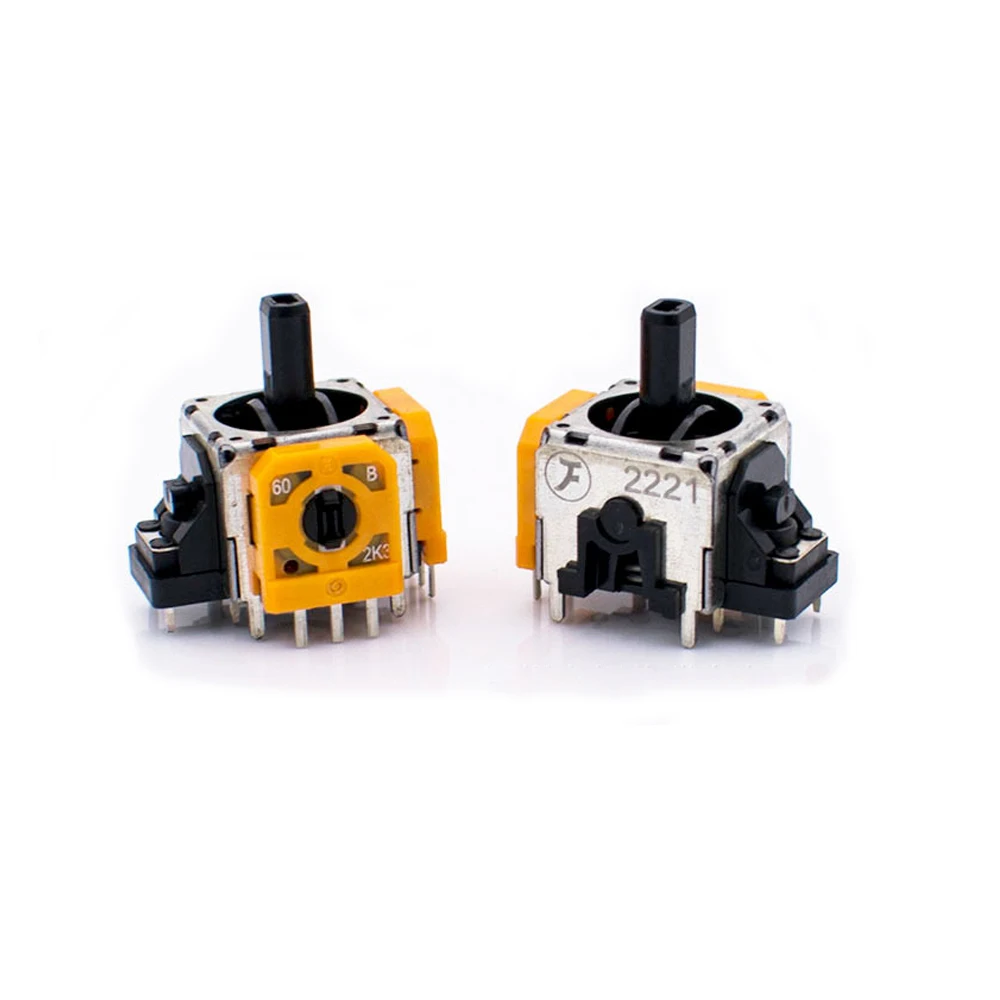 

2PCS Original Replacement 3D Analog Joystick Sensor 3D Analog Axis Joystick for PS5 Repair Gamepads 3D Stick