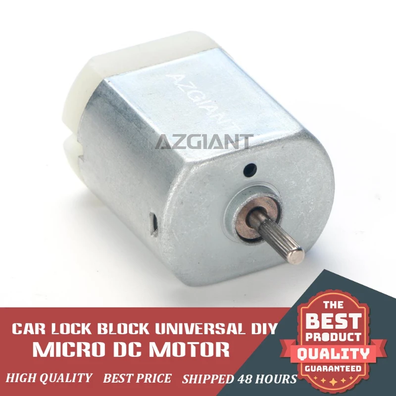 

AZGIANT 1/2/3/4/5pcs FC130 DC Motors 12V for Automotive Central Locking Door Lock Rearview Mirror Folding Micro Motor 18000rpm