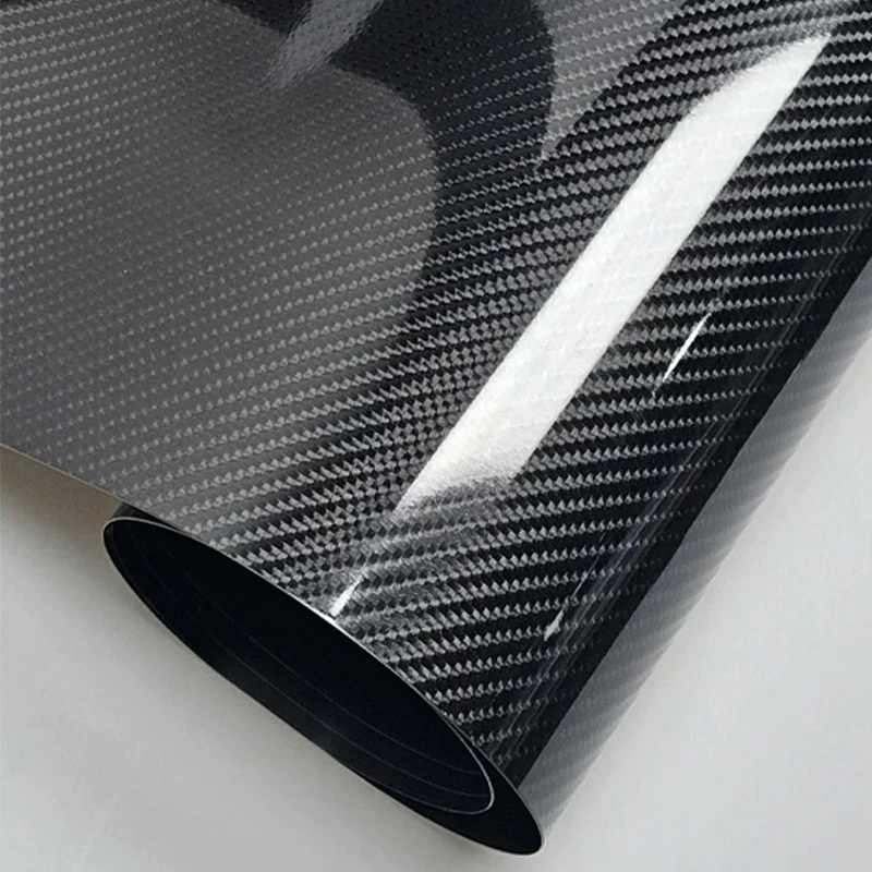 Customized Matte Flower Carbon Fiber Vinyl Wrap 56ft Super Glossy 3 YEARS WARRANTY PVC/PET Based Material Vinyl Wrap