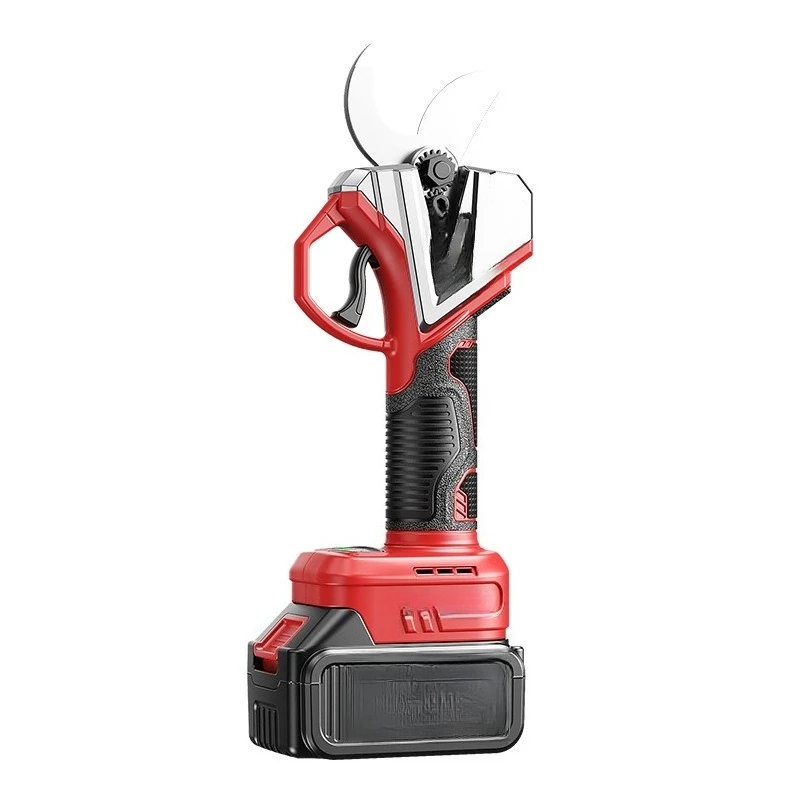 Lithium battery pruning shears, digital display garden orchard shears, fruit shears, handheld portable wireless lithium battery