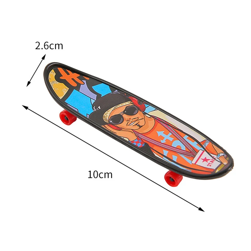 10 pçs/saco mini dedo skate brinquedo crianças festa favores crianças aniversário pinata saco de doces enchimentos carnaval festa de natal favor