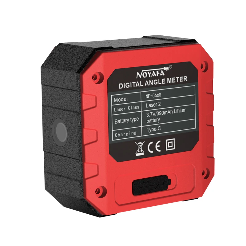 NF-566S أداة قياس الزاوية الامتزاز المغناطيسي عالية الدقة المنقلة الميل الرقمي