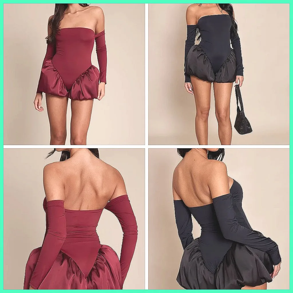 

**Off Shoulder Backless Jumpsuit - Floral Print Women's Casual Short Romper, Sleeveless Daily Outwear**(72 characters)