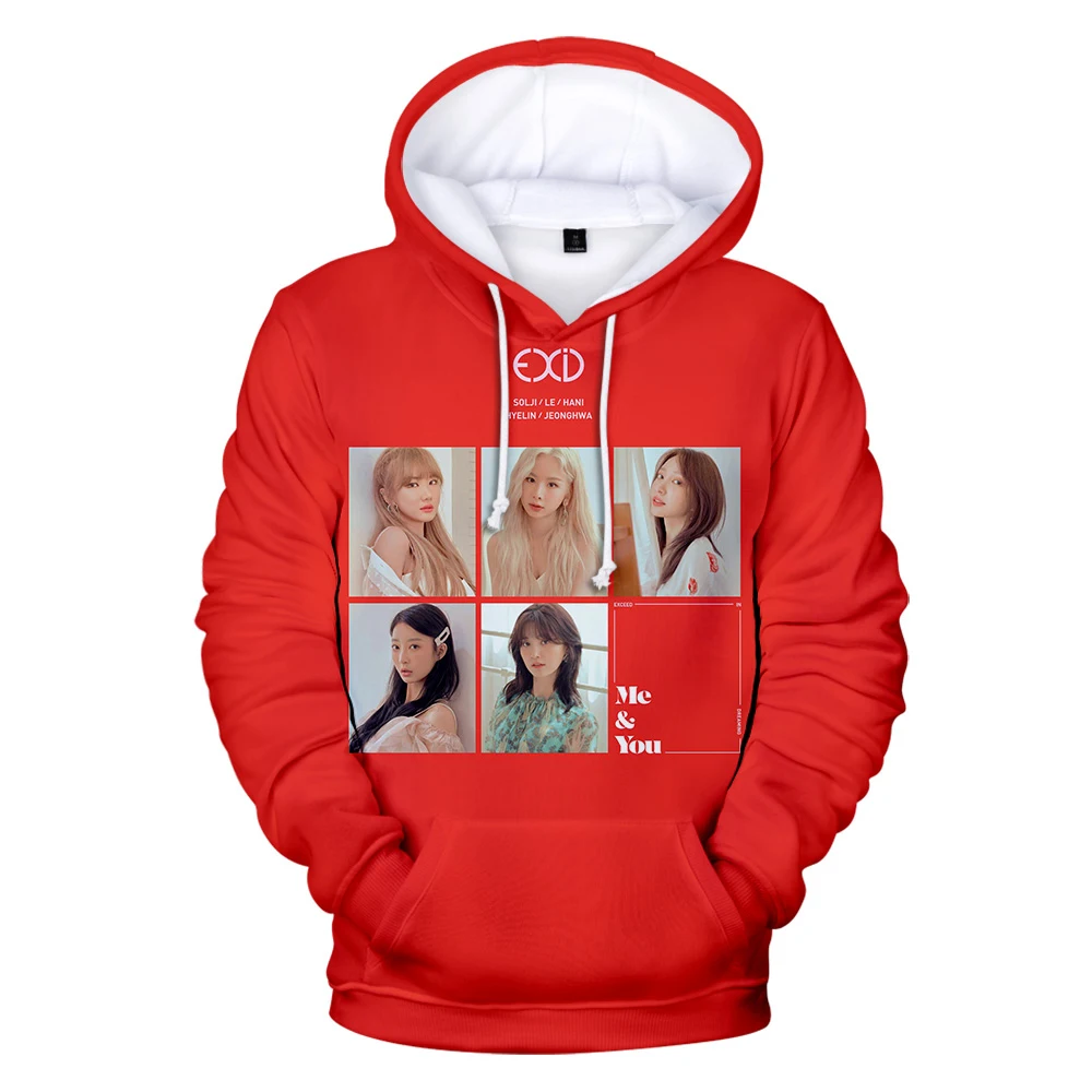 

Hip Hop Popular Comfortable Idol Korean EXID 3D print Hoodies Sweatshirts Men/Women Sweatshirt Adult/Child Casual Pullovers