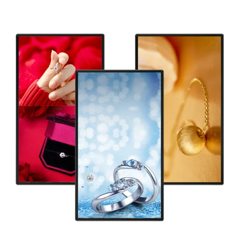 4k Monitor Waterproof Wall Mounted Digital Signage LCD Display With Advertising Screen