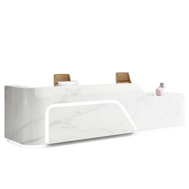 

#Modern Desk Office Furniture Desk Reception Desk Beauty Salon Reception