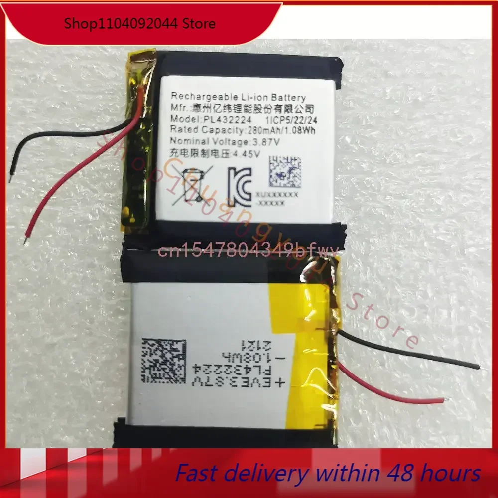 

3.87V Spot 280mAh 1.08Wh PL432224 Replacement Battery