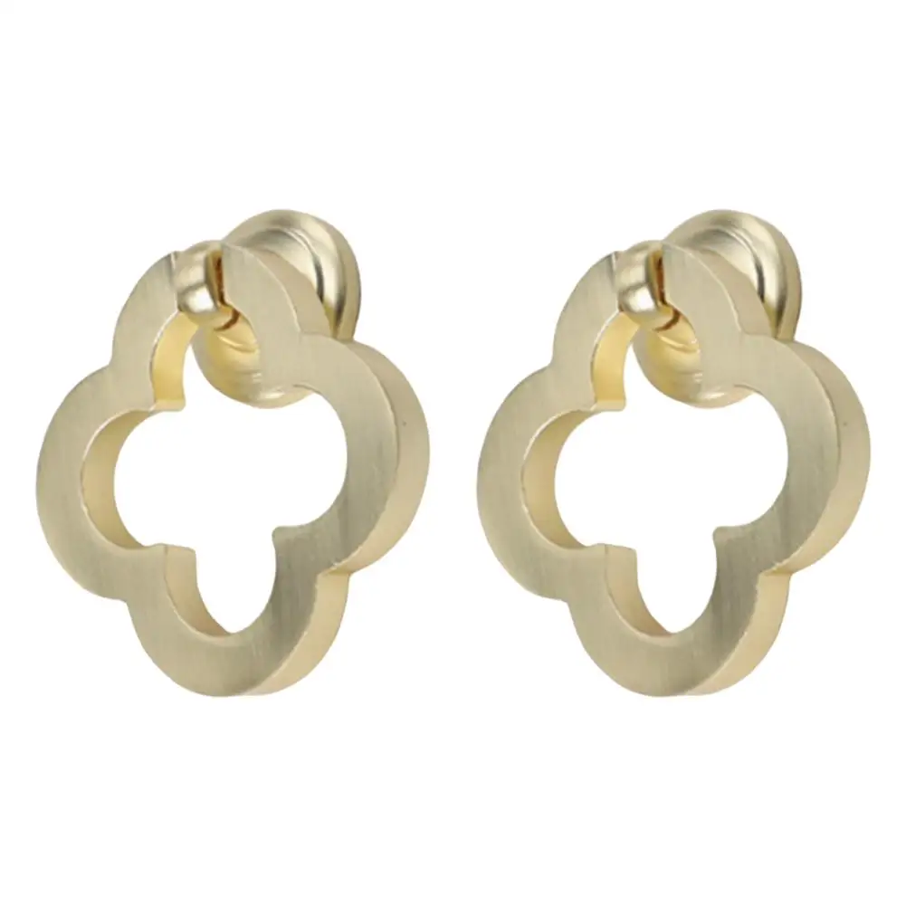 Poignées de porte en alliage de zinc pour armoires et meubles, 2 pièces