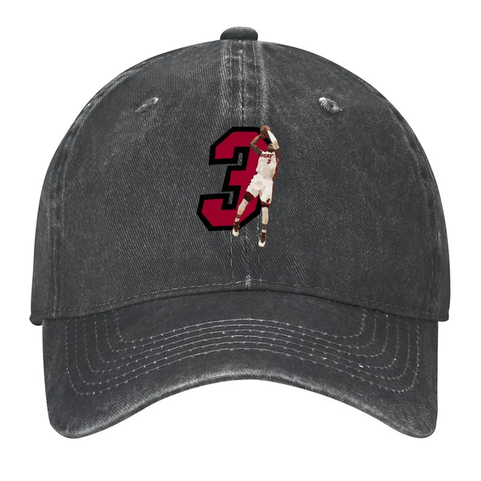 

Dwyane Wade Sticker Baseball Cap party Hat Brand Man cap derby hat Custom Cap Elegant Women's Hats Men's