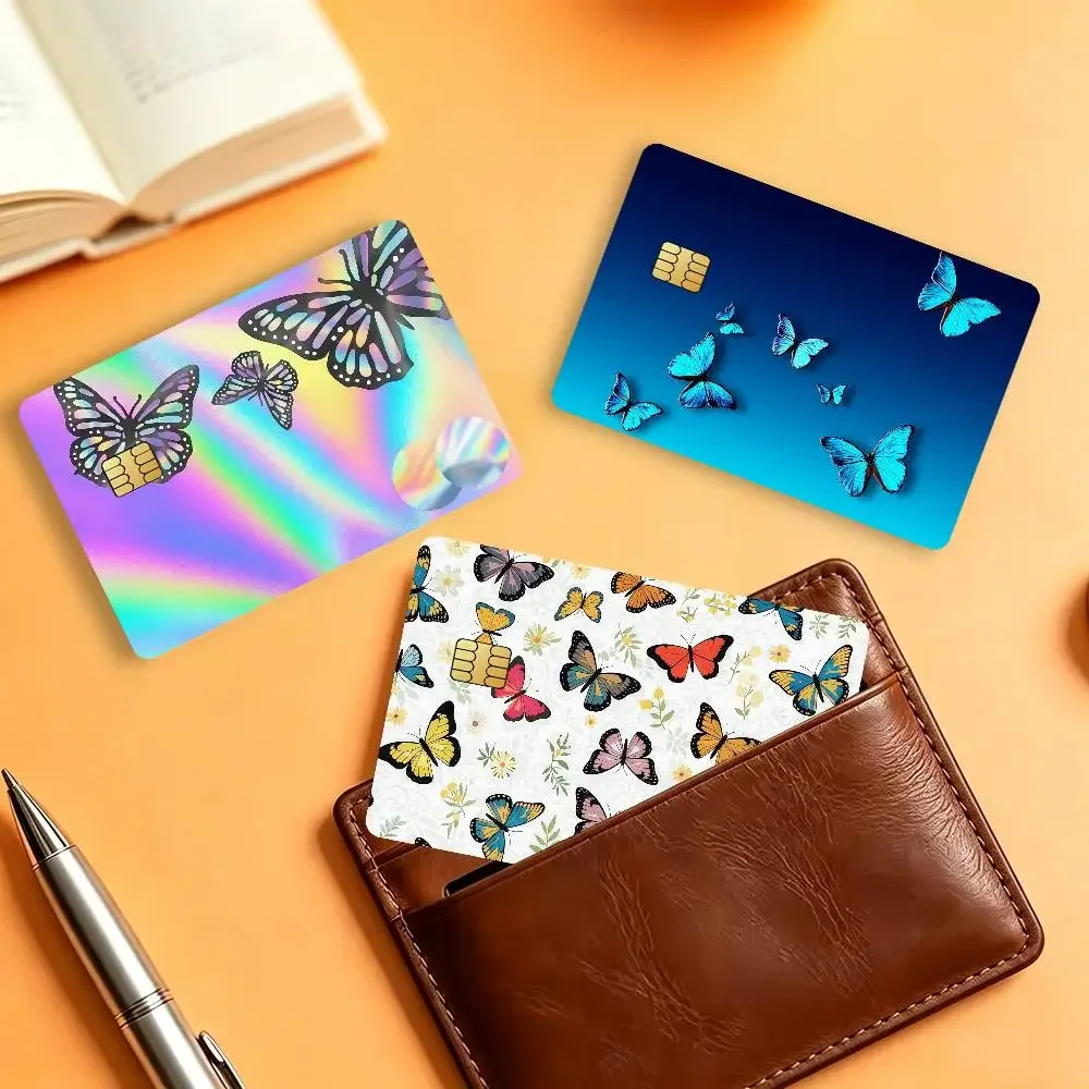 Waterproof & Scratch-Resistant Personalized Bank Card Stickers, Anti-Slip Card Skins for Credit, Debit and Transit Cards