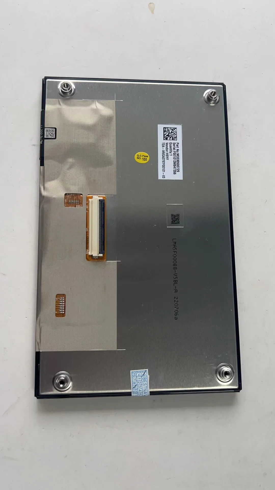 Recensione e valutazione del display LCD sostitutivo per KIA Hyundai TDO-0797F00136-V6 e TDO-0797F00136-V3