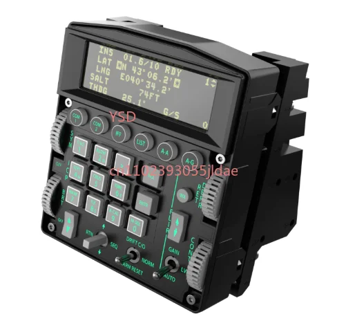 ICP Flight Simulation Control Panel  Dedicated Peripheral for Flight Simulators, Suitable for Simulated Flight Training & Gaming