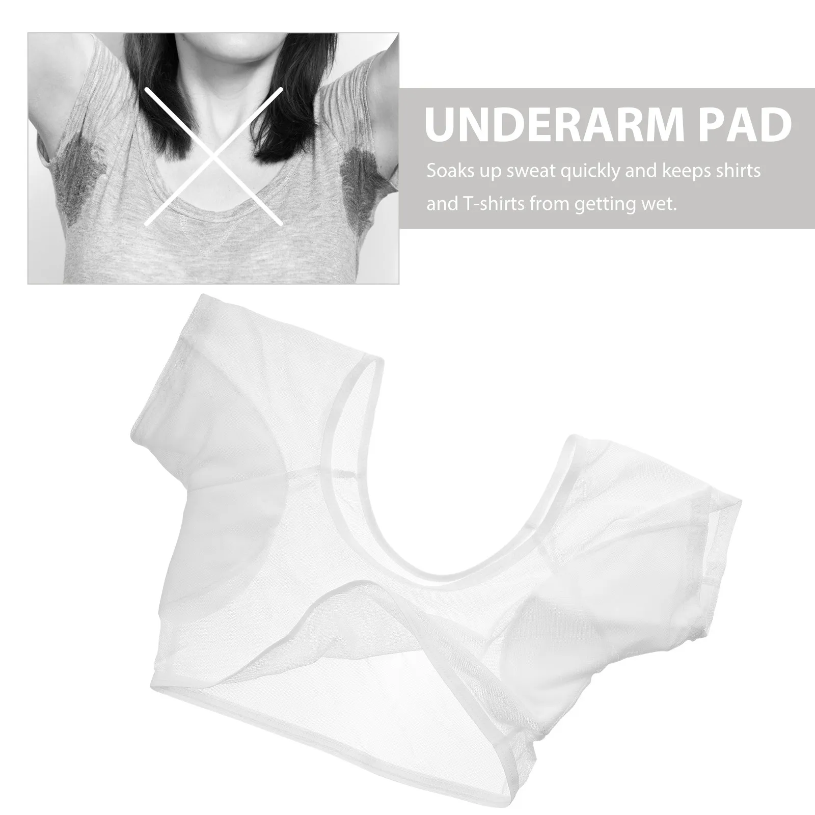 

Женская дышащая майка от пота подмышками, влагонепроницаемая, моющаяся, удобная для летних занятий спортом на открытом воздухе, бега и тренировок