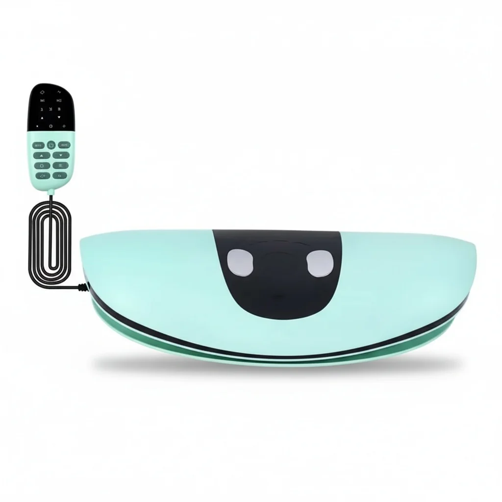 

Беспроводной массажер для поясницы, 420 x 119 x 80 мм, электрический массажер для поясничного отдела, умный ручной вибрационный массажер EMS, портативное устройство для ухода за поясницей