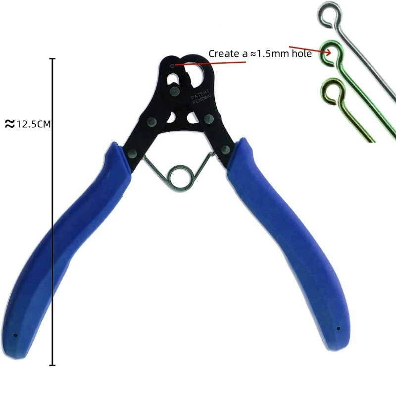 Picture 3: 1.5mm Round Nose Wire Rolling Pliers Set, Mini DIY Earring Jewelry Tool Wire Winding Bending Repair | Free Shipping