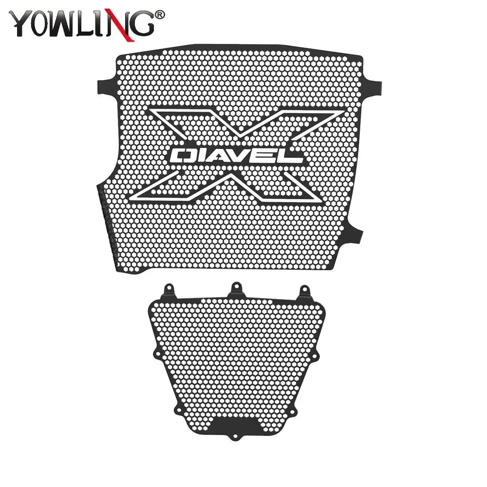 For Ducati XDiavel Dark / S / Nera Dark Black Star 2016-2023 Motorcycle Radiator Grille Guard Protector Grill Cover Protection