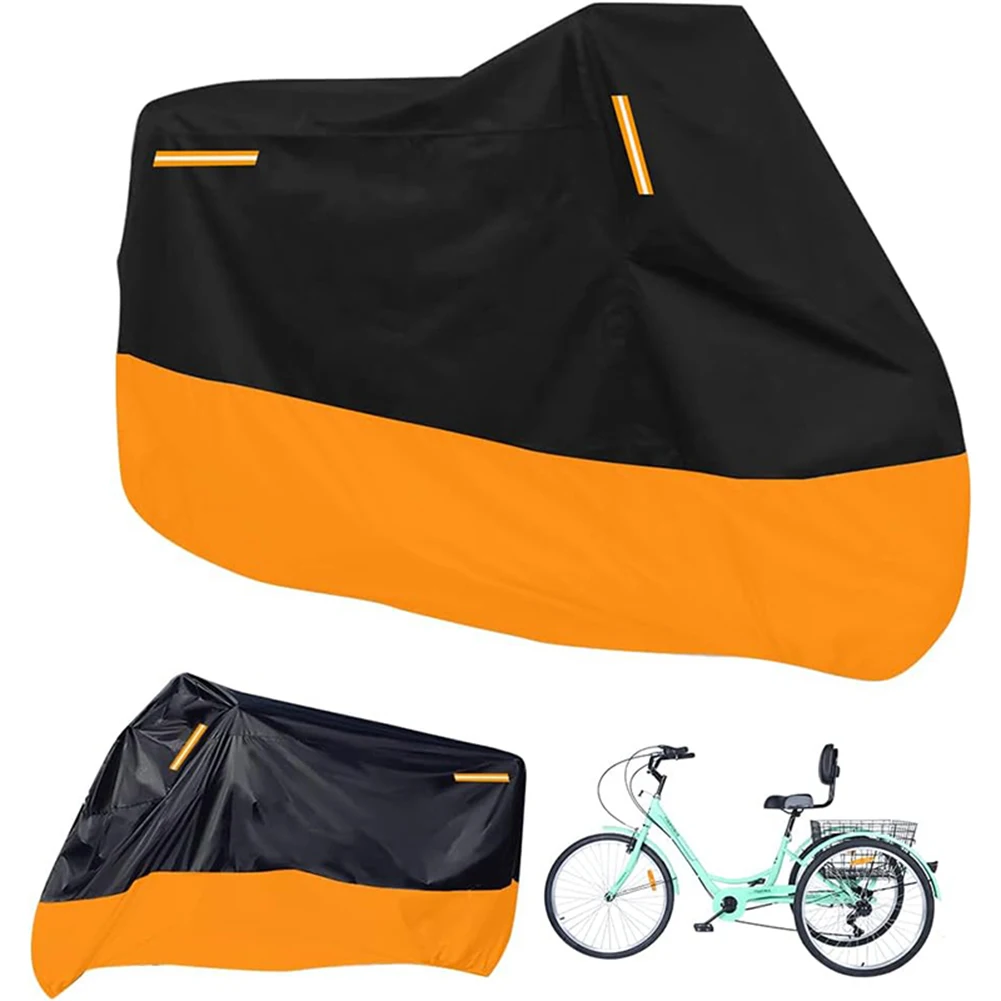 Premium Adult Tricycle Cover, for Outdoor, Fits All 3 Wheel Bikes, and Indoor Storage., or Motorcycles