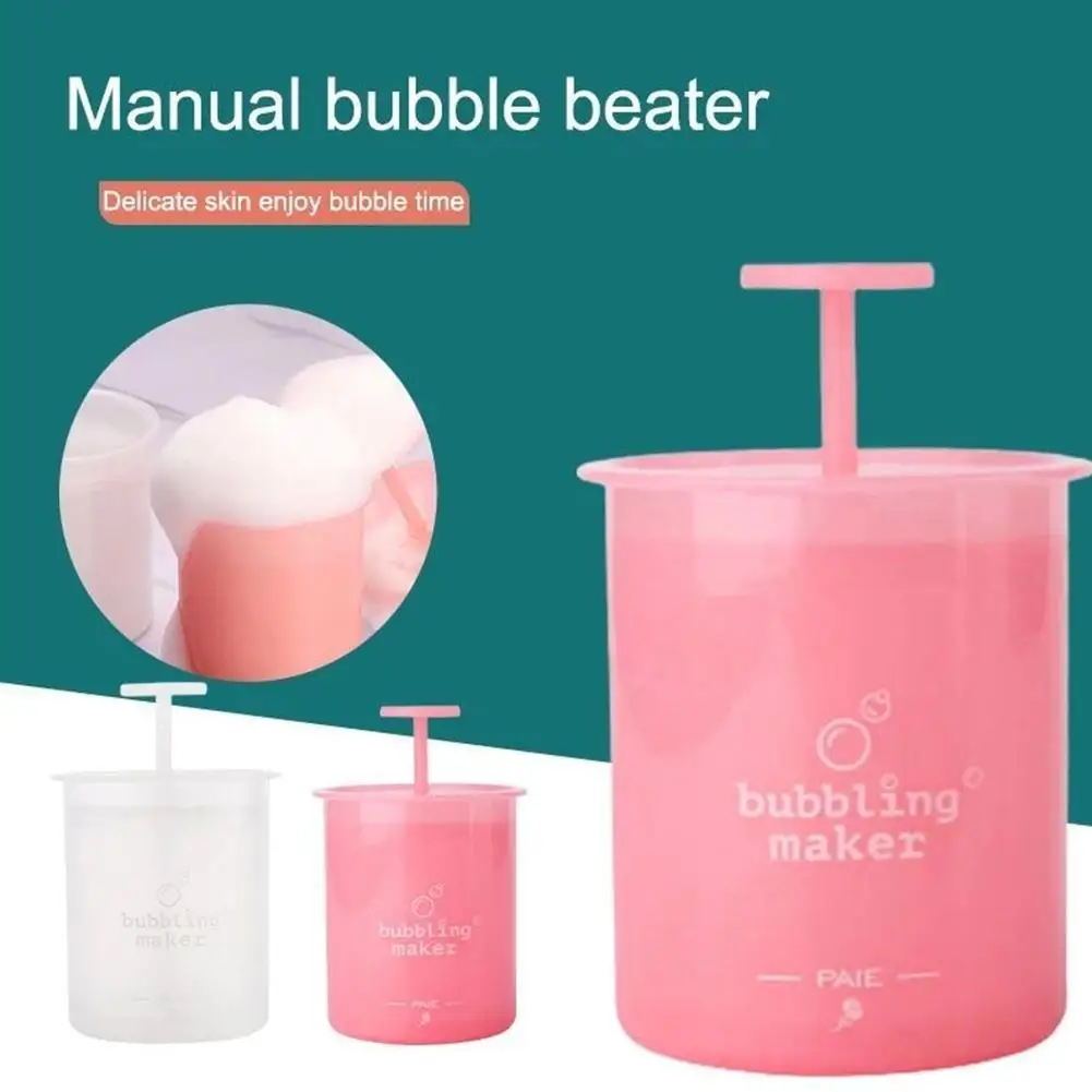 Draagbare Schuimmaker Schuimend Schoon Gereedschap Eenvoudig Gezicht Bubble Cleanser Shampoo Schuimgereedschap Foamer Douche Gezichtsbad Schoon Maker C4Q0