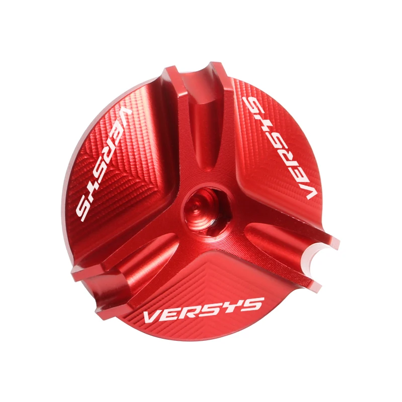 For Kawasaki Versys650 Versys1000 Engine Oil Cap Bolt Screw Cover CNC Aluminum Alloy Tank Cap Accessories Motorcycle Decoration