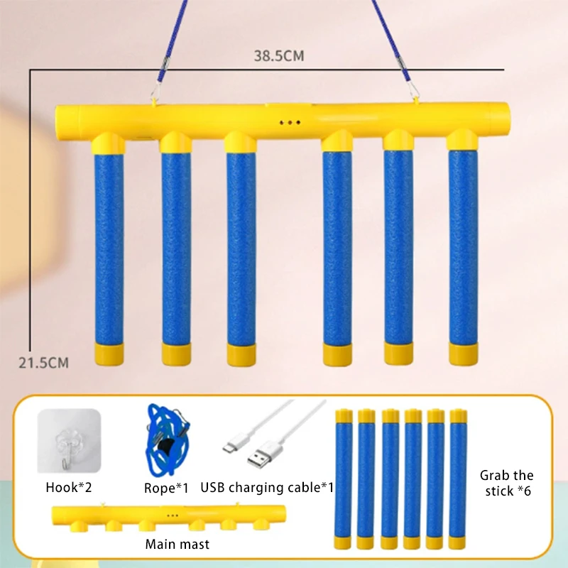 

Детский тренировочный комплект для координации глаз и рук — игра с быстрым захватом и USB-перезарядкой, игрушка Fun Speed Challenge