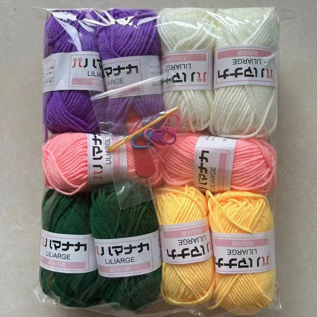 250 г хлопчатобумажной пряжи для вязания крючком, смешанный хлопок, молочные спицы для вязания, шарик или зимний шарф