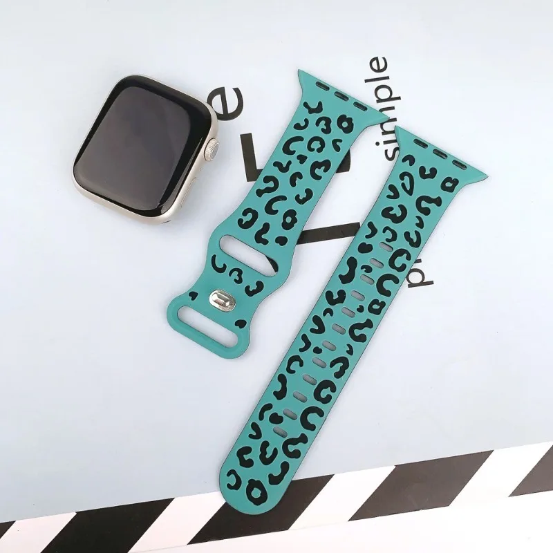 Apple Watch用刻印シリコンブレスレット,iwatchシリーズ9, 7, 8,5,4,3,44mm, 42mm, 40mm, 41mm 6、se、ウルトラストラップ
