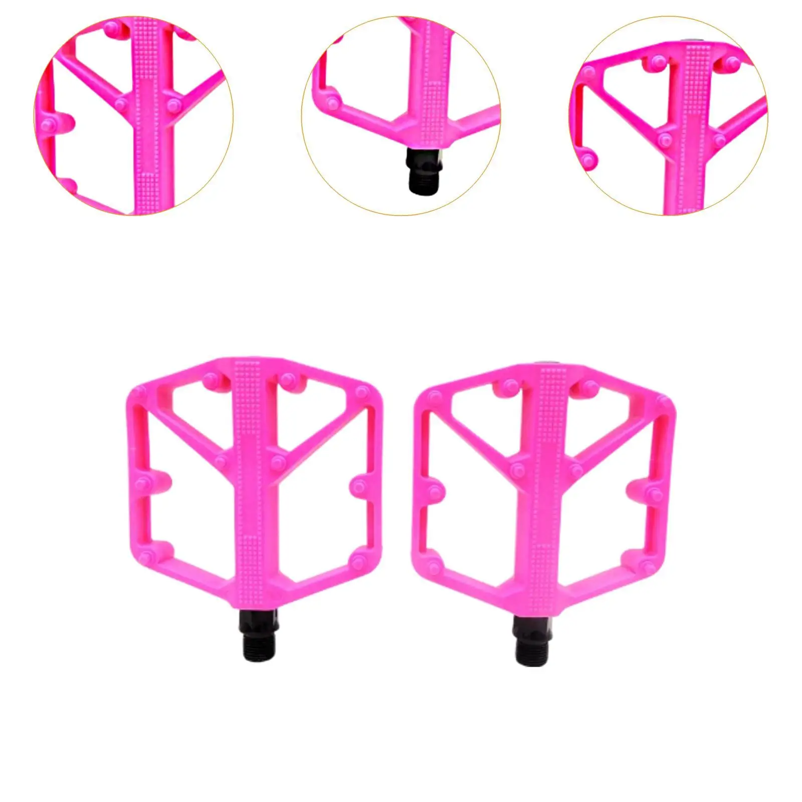 2-delige mountainbikepedalen fietspedaal afgedicht lager antislip nylon plat