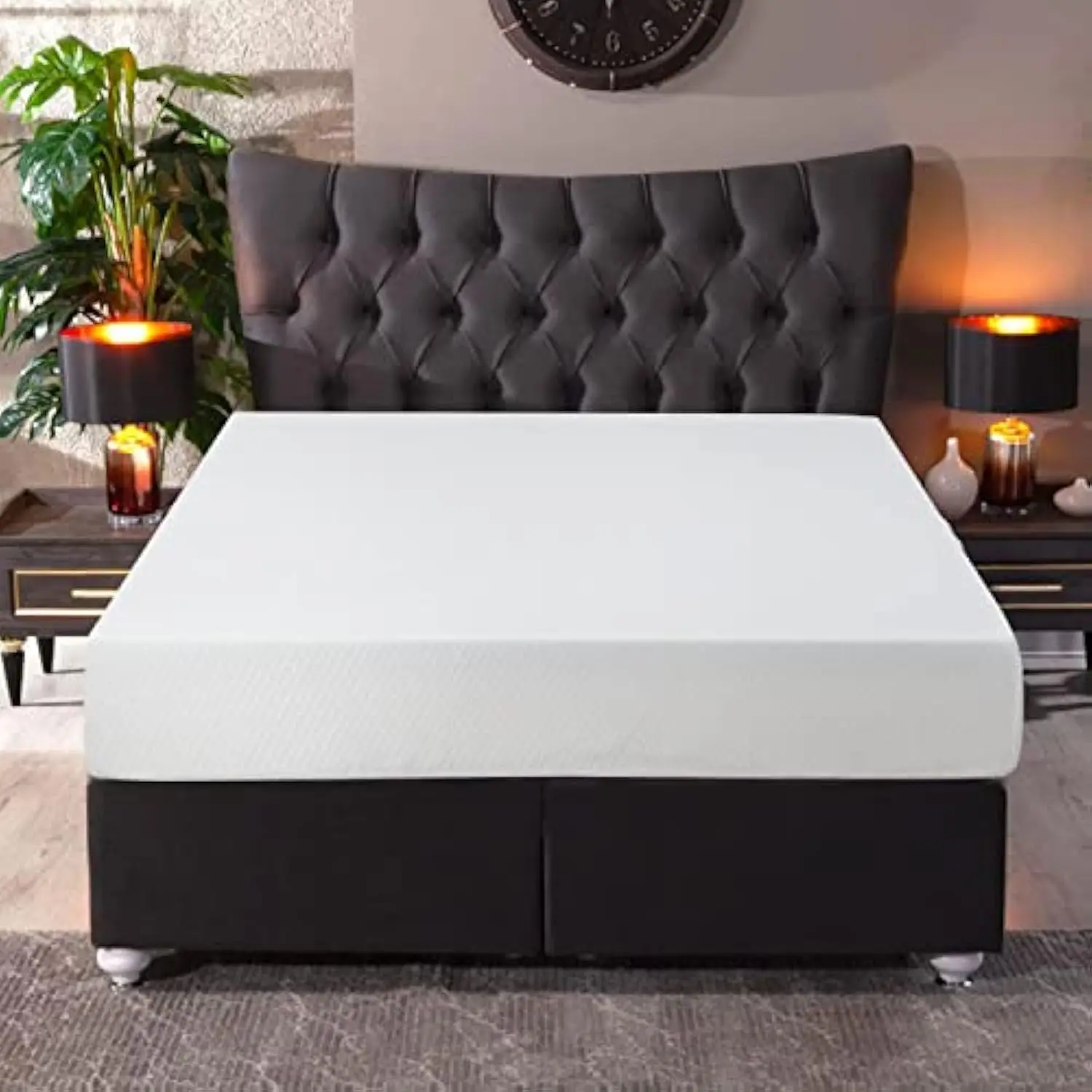 Colchón doble de espuma viscoelástica, colchón suave de Gel para dormir fresco, alivio de presión en Bo, tamaño doble 73,5x37x8