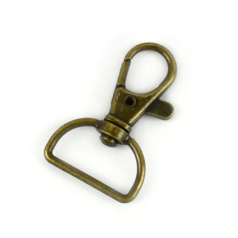 20/50Pcs 20/25mm Hummer Schnalle Metall Swivel Snap Schlüssel Kette Verschluss Lanyard Karabiner Haken Tasche strap Clip DIY Hardware Zubehör