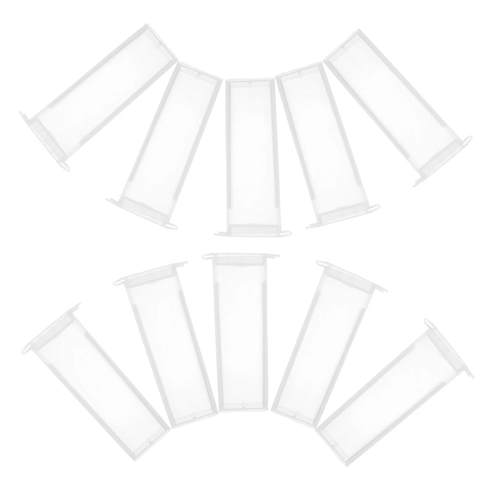 

20Pcs Microscope Slide Storage Case Portable Adjustable Slide Organizer Box Plastic Specimen Storage Holder for Laboratory