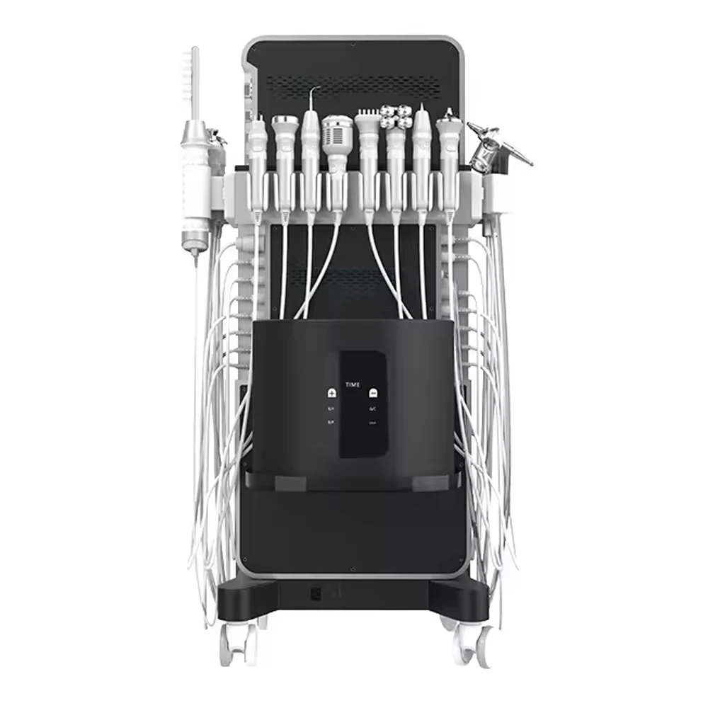 17 IN 1 Hydrofacial Skin Management Machine Oxygen Bubble Deep Cleansing Skin Rejuvenation Professional Beauty Spa Equipment