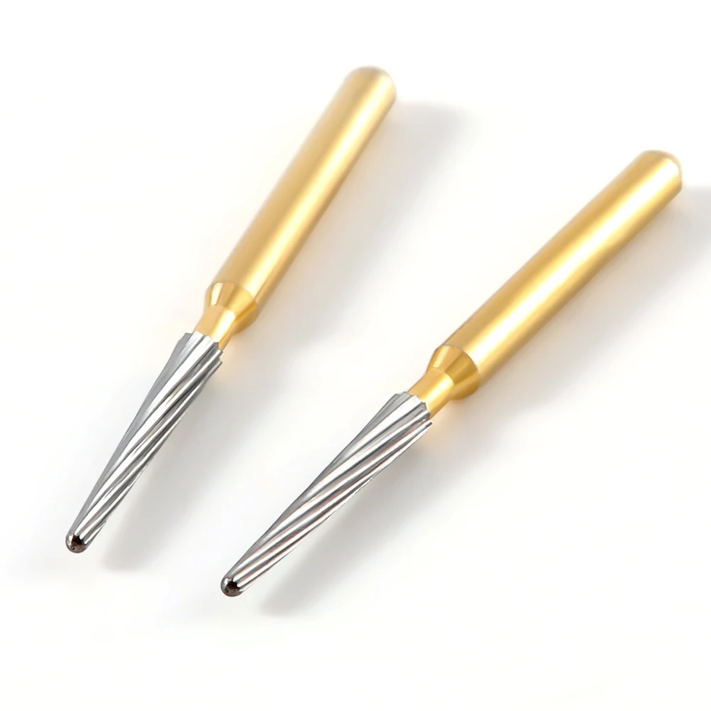 3 Boxen AZDENT Dentalbohrer aus Wolframkarbid FG-Bohrer zum Trimmen und Finishen Titan FG7114/7214/7714 für Hochgeschwindigkeits-Handstücke – Detail 12