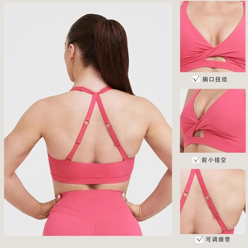 Shock-absorbing Sports Bra for Women, High-Strength Bra, High-End Feeling, Anti-Sagging Fitness Vest