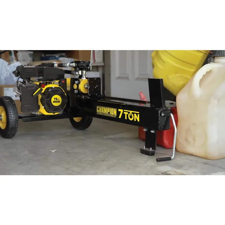 7-Ton Compact Horizontal Gas Log Splitter with Auto Return