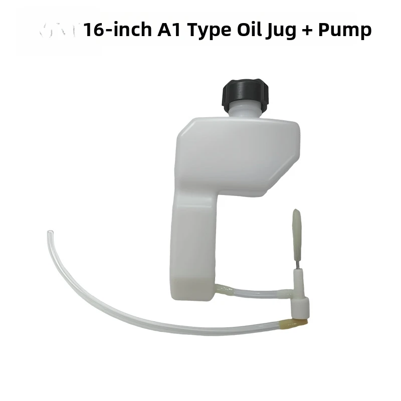 16 Inch Plastic Oil Pump With Oil Can Automatic Fuel Transfer Pump Fuel Tank Assembly For String Trimmer Garden Power Tool