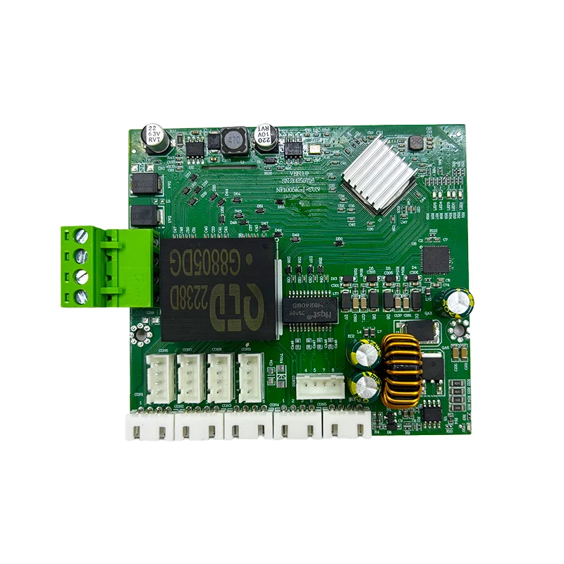 Gigabit POE Boost Version 12L 48VPOE 5-port 10/100/1000M POE 48V802.3AT/AF  switch with 1 1000M UPLINK NVR Ports switch module