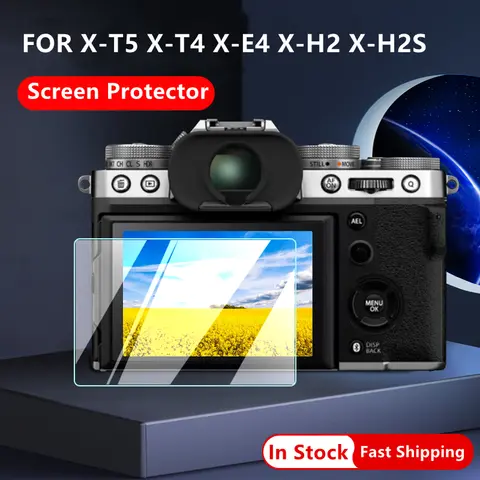 Fuji XT5 XT4 XE4 XH2 XH2S Camera Glass Hardness Tempered Glass X-T5 X-E4 X-H2 Ultra Thin Screen Protector for Fujifilm X-T4
