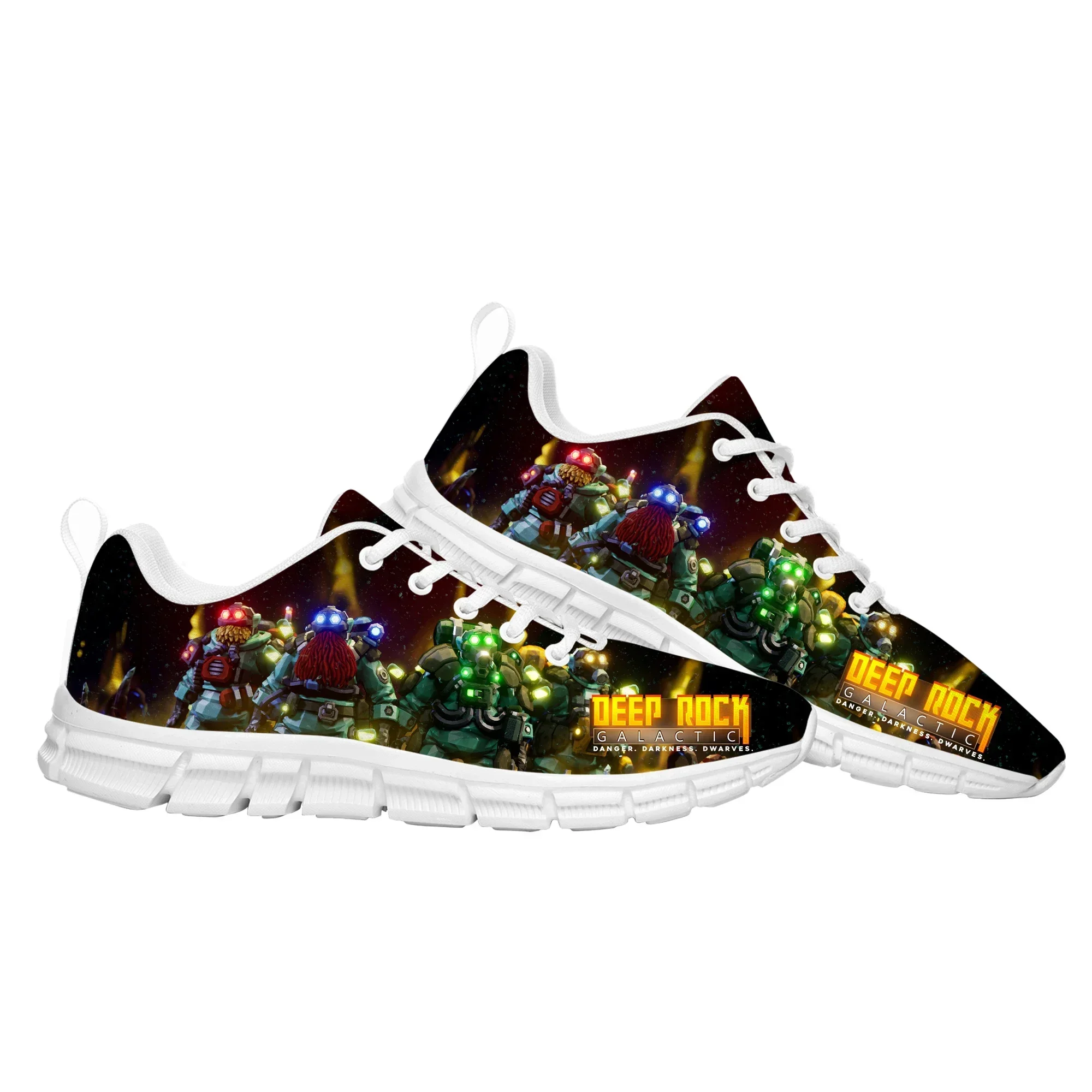 

Deep Rock Galactic Sports Custom Shoes Cartoon Game Mens Womens Sneaker Tailor Made Couple Built Shoes