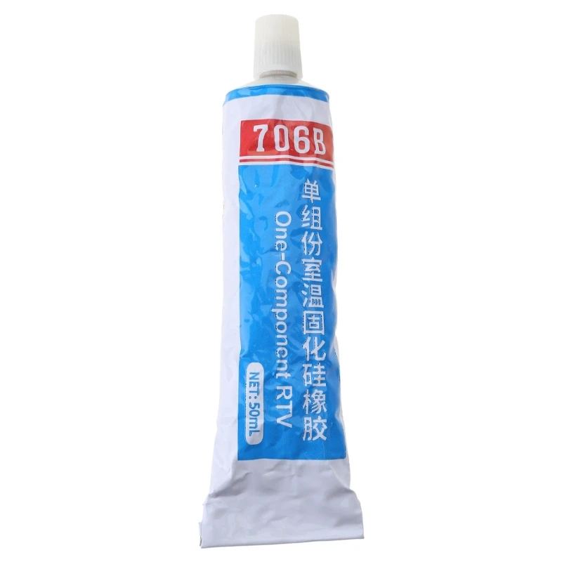 2024 New Silicone Grease Tube Silicone Sealant Translucent Waterproof Rust Moisture Proof