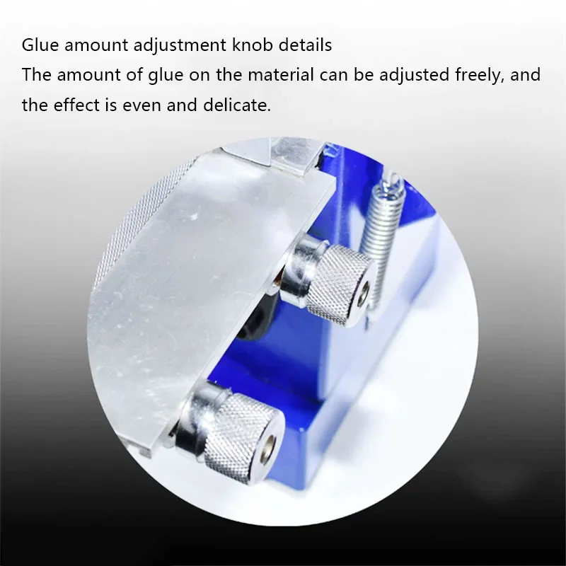 Speed-regulating gluing machine brushing machine gluing  automatic circulation sealed gluing