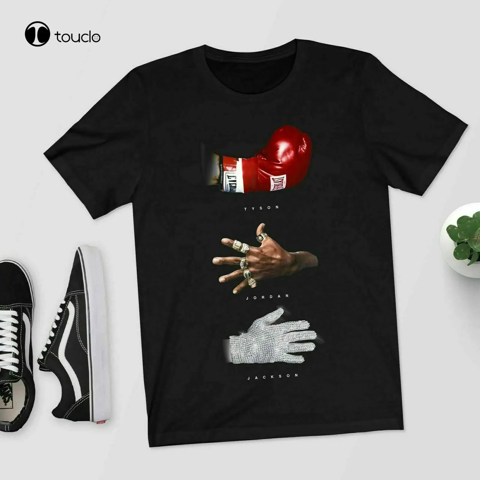 الرجال ملابس الرجال تي شيرت للجنسين 100% القطن 3 Mikes الجرافيك تي شيرت للرجال تايسون جاكسون قصيرة الأكمام تيز الشارع موضة الاتجاه #2