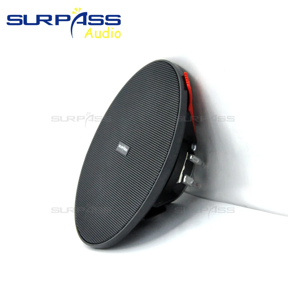 4.5\'\' 8ohm 10W PA System Home Passive Ceiling Speaker Stereo Sound Full Range Loudspeaker Background Music for Amplifier Indoor