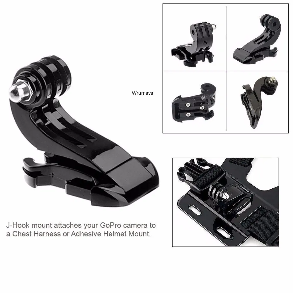 For Gopro Hero 12 11 Head Strap Chest Strap Strap Screw Bracket For Gopro 11 10 9 8 AKASO SJCAM SJ4000 Action Camera Accessories