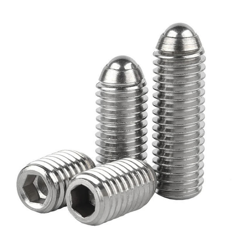 304 Stainless Steel M3 M4 M5 M6 M8 M10 M12 M16 Wave Ball Positioning Ball Steel Ball Spring Ball Plug Fixed Plunger