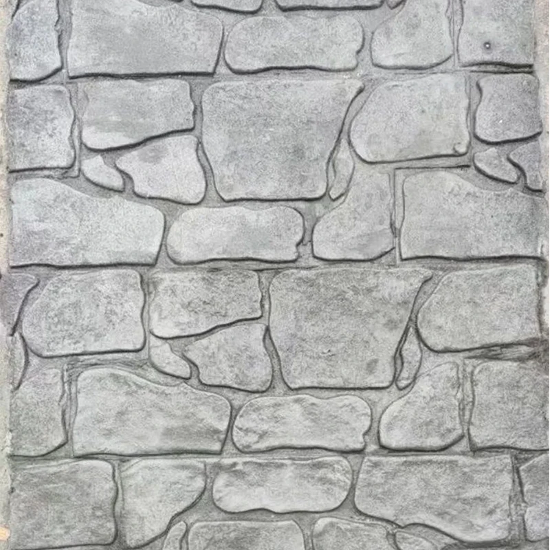 แม่พิมพ์ปูพื้นลายปูนซีเมนต์ ขนาด 72 * 30 ซม. ลายศิลปะย้อนยุค สีหินตกแต่งพิมพ์ลายคอนกรีต