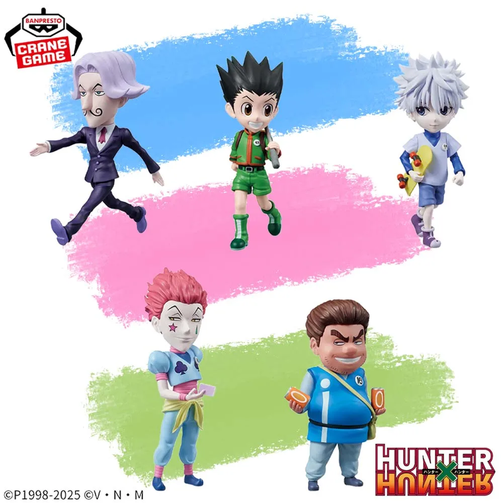 

In Stock Original BANPRESTO World Collectible Figure HUNTER HUNTER Hunter Exam Killua Zoldyck Gon Freecss Figure Anime Model Toy