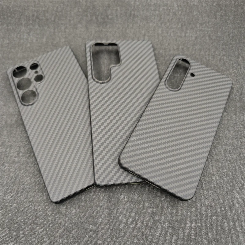 

Carbon Fiber Case for Samsung Galaxy S25 Ultra Protective Case Aramid Fiber Cover for Galaxy S25 /S25plus Phone Accessor
